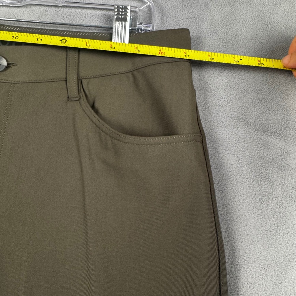 Vuori Mens Meta Pant Dark Olive Green Technical Stretch 5-Pocket Trousers 33x30 - Picture 4 of 11